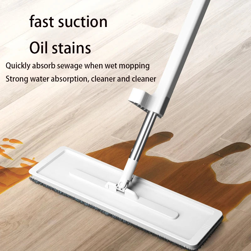 🧼 Revolutionize Your Cleaning Routine with the Magic Hands-Free Squeeze Mop