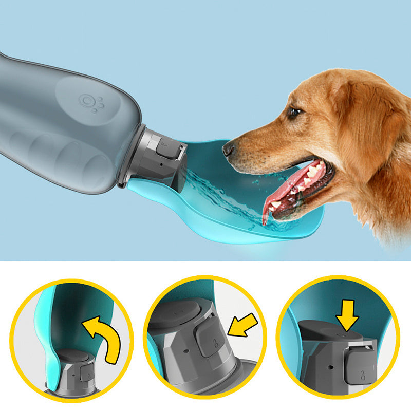 The Ultimate 800ML Portable Dog Water Bottle