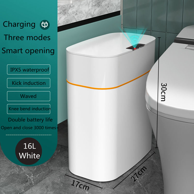 SmartSense Touch-Free Trash Can – Hygienic, Odor-Free, & Hassle-Free Waste Disposal