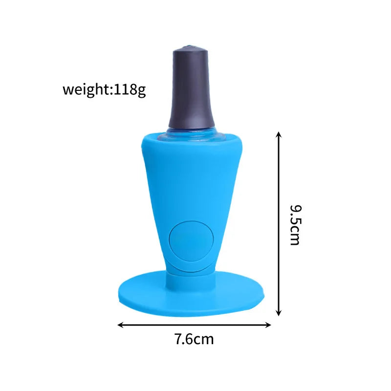 💅 SteadyGlow™ Silicone Nail Polish Holder – Anti-Spill Manicure Stand for Effortless Nail Art