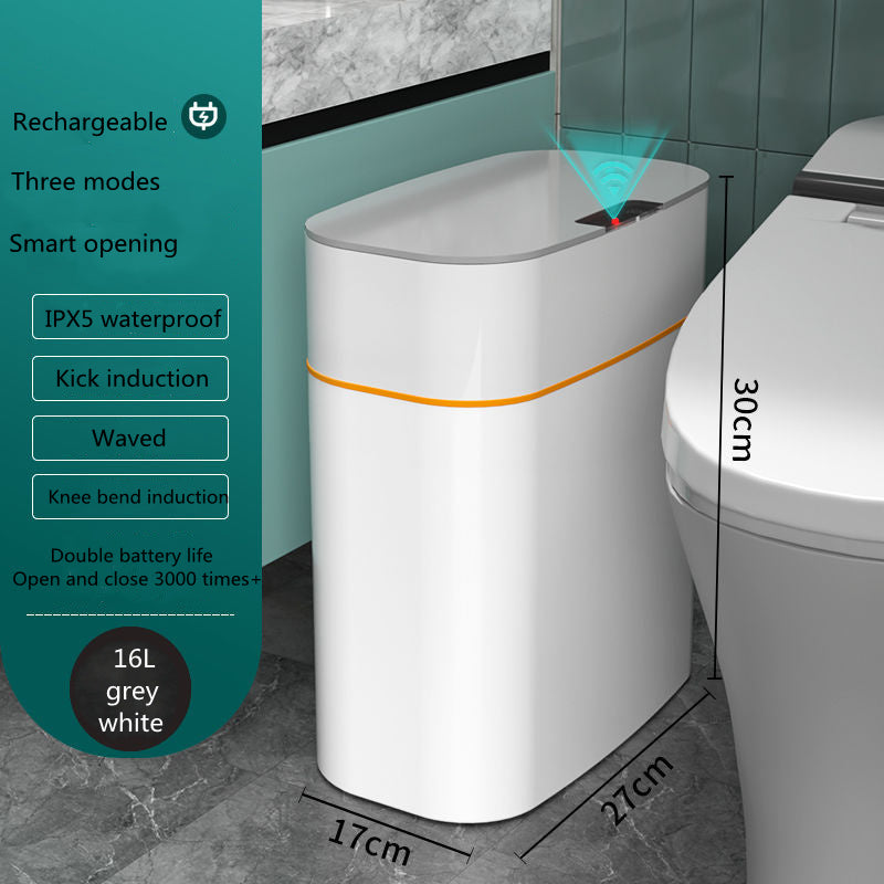 SmartSense Touch-Free Trash Can – Hygienic, Odor-Free, & Hassle-Free Waste Disposal
