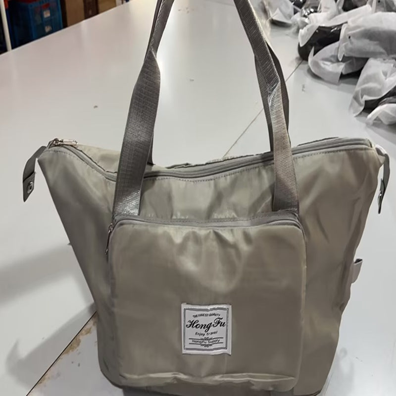 ️ The Ultimate Foldable, Waterproof Gym, Travel & Shopping Bag—Your All-in-One Carryall!