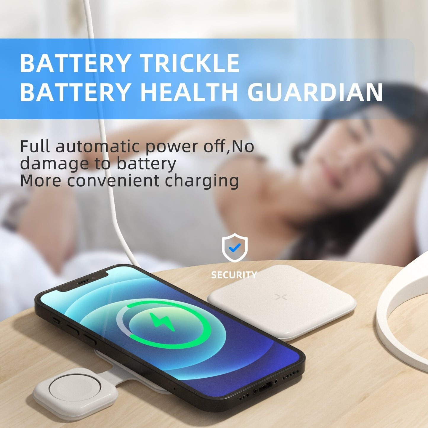 3-in-1 Magnetic Foldable Wireless Charger—Power Up Anytime, Anywhere!