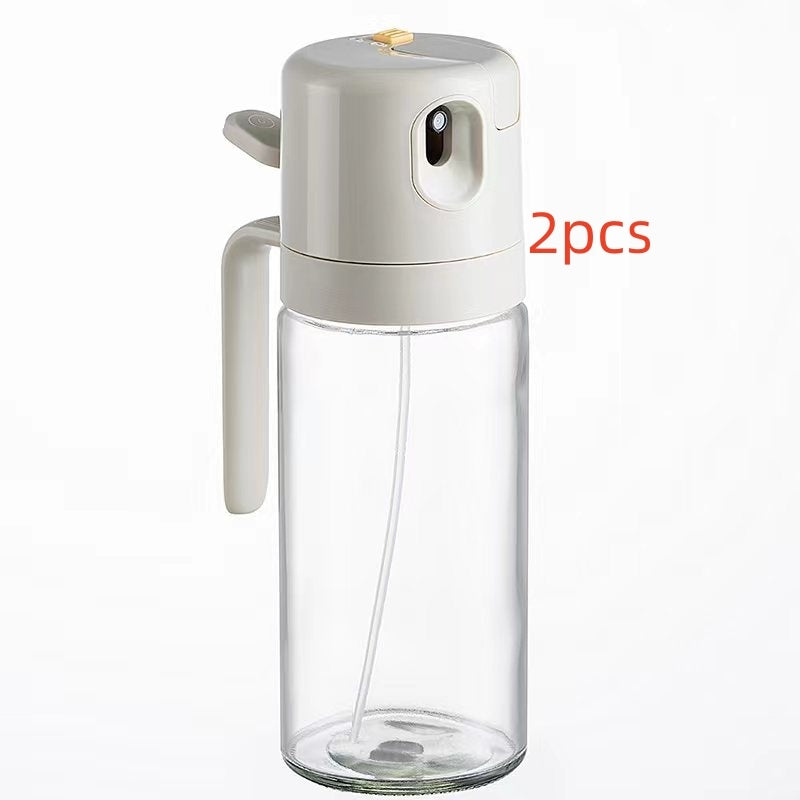 Ergonomic 2-in-1 Cooking Oil Sprayer Bottle