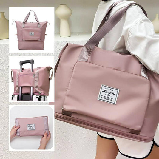 ️ The Ultimate Foldable, Waterproof Gym, Travel & Shopping Bag—Your All-in-One Carryall!