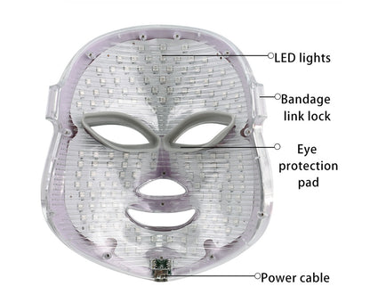 LumiGlow 7-Color LED Facial Mask