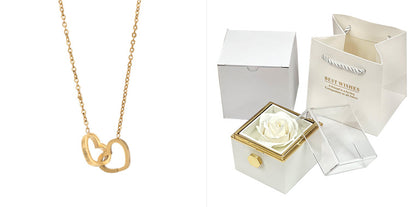 Rotating Rose Gift Box