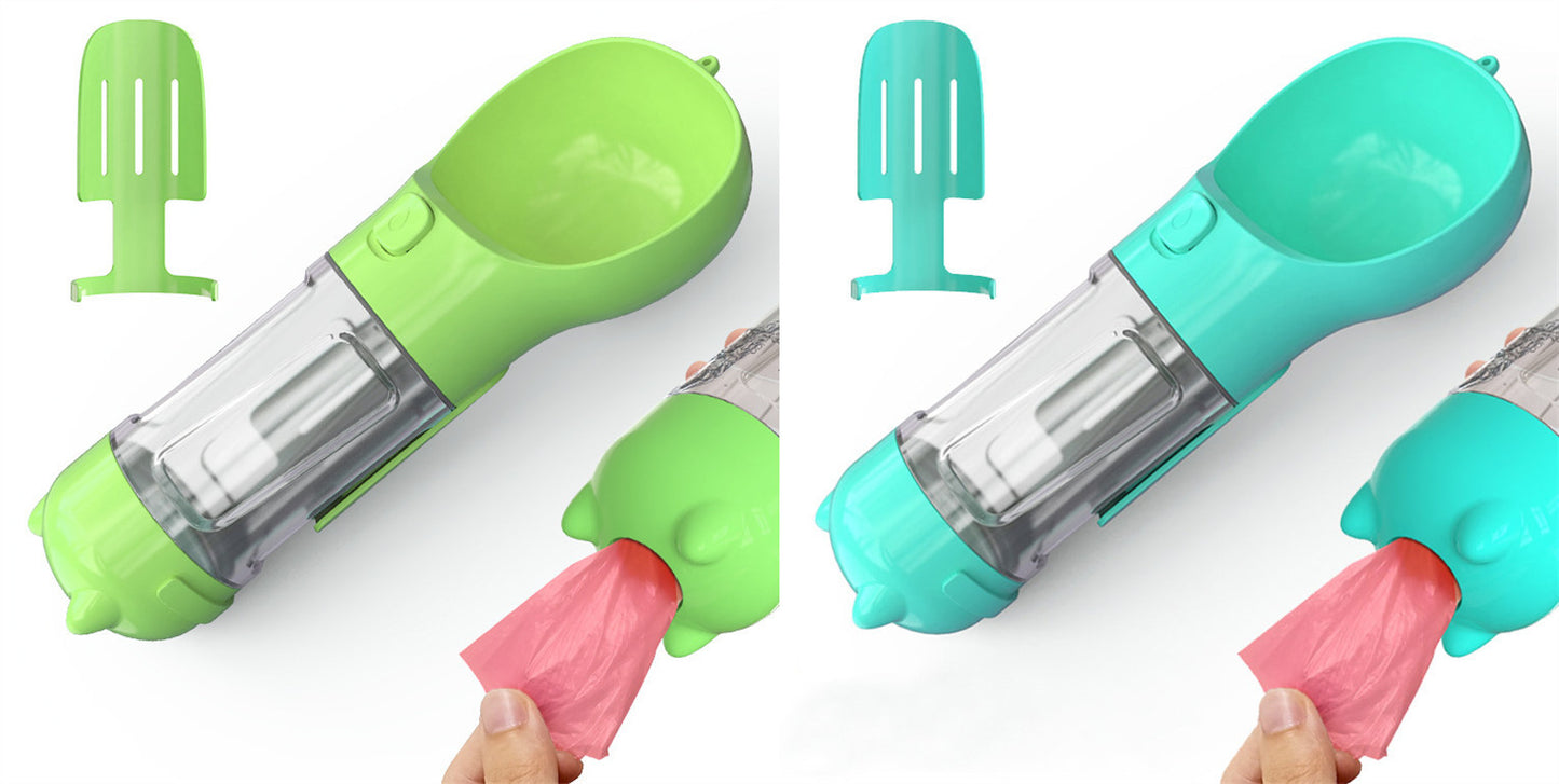 Portable 3-in-1 Pet water Bottle