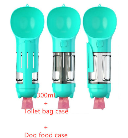 Portable 3-in-1 Pet water Bottle