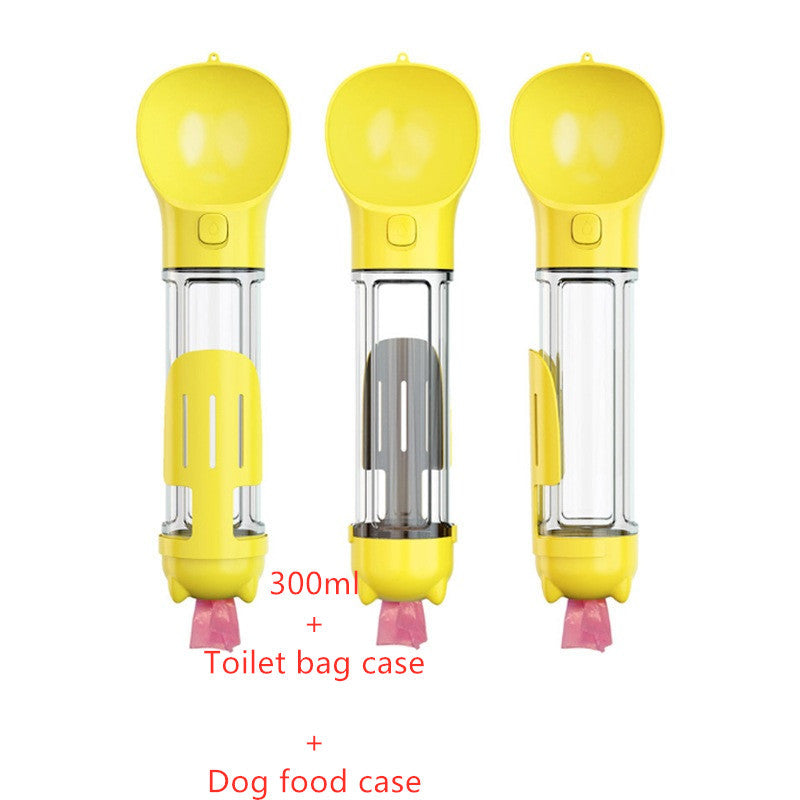 Portable 3-in-1 Pet water Bottle