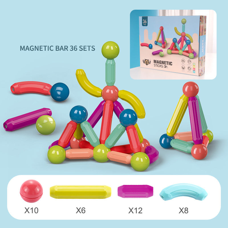 Magnetic Building Blocks Fun