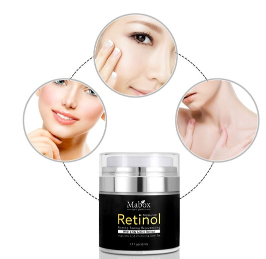 RadiantGlow Retinol Moisturizing Cream