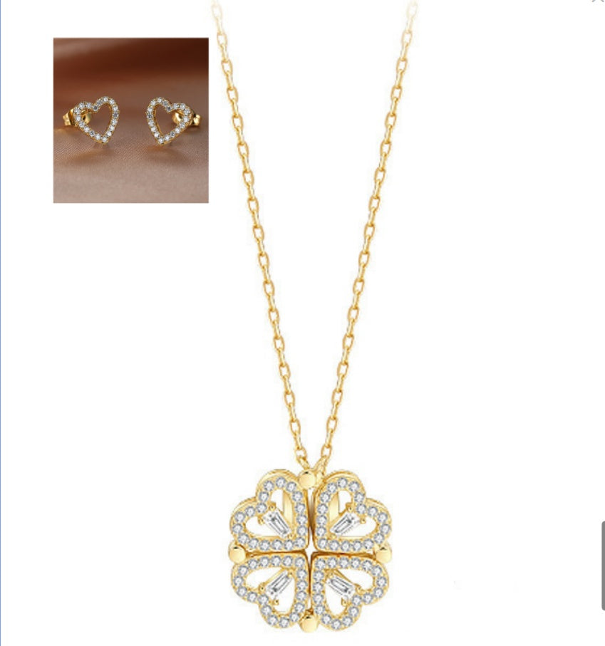 HeartClover 4-in-1 Detachable Necklace