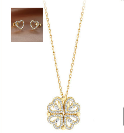 HeartClover 4-in-1 Detachable Necklace