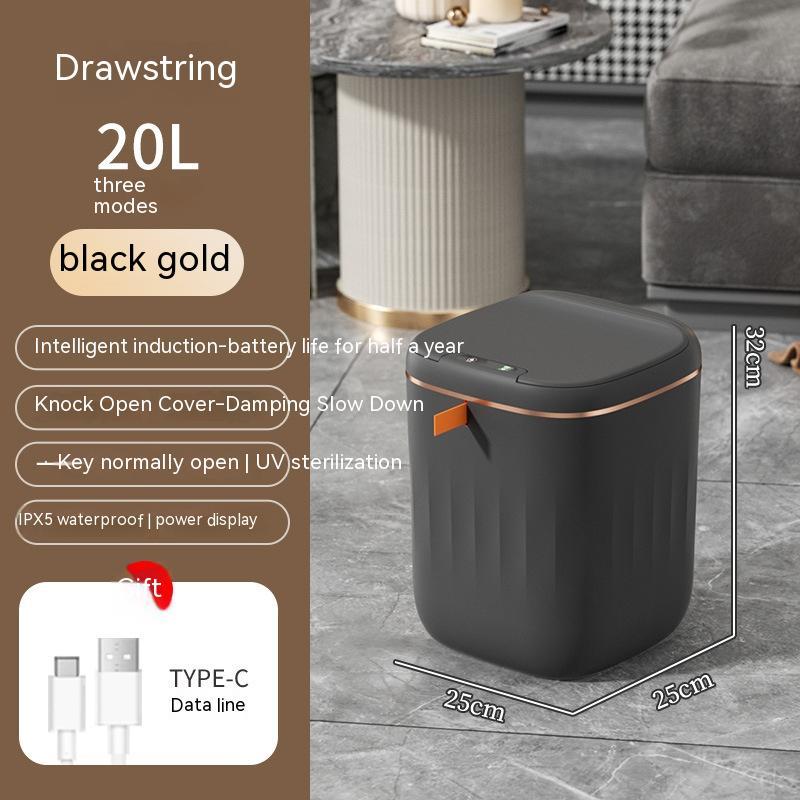 SmartSense Touch-Free Trash Can – Hygienic, Odor-Free, & Hassle-Free Waste Disposal