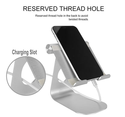 Hands-Free Convenience – Adjustable Tablet & Phone Stand