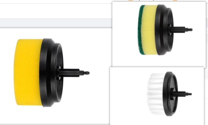 Effortless Electric Cleaning Brush—Powerful, Wireless & USB Rechargeable Scrubber for Dishes & More! ✨