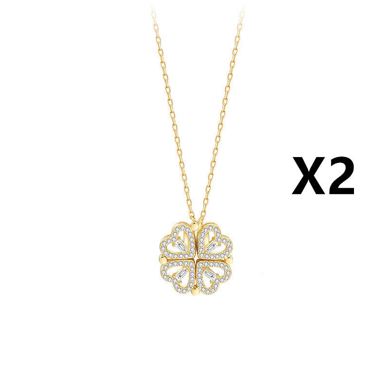 HeartClover 4-in-1 Detachable Necklace