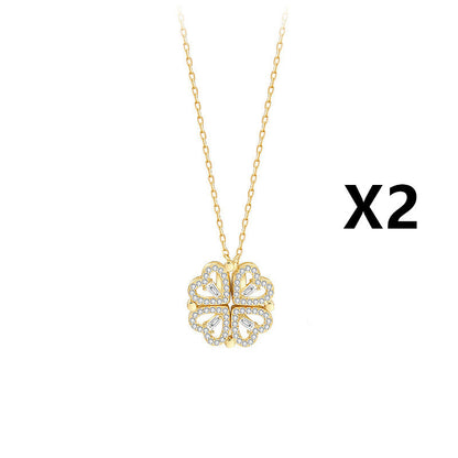 HeartClover 4-in-1 Detachable Necklace