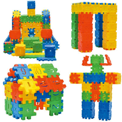 110-Piece Educational Building Blocks Set