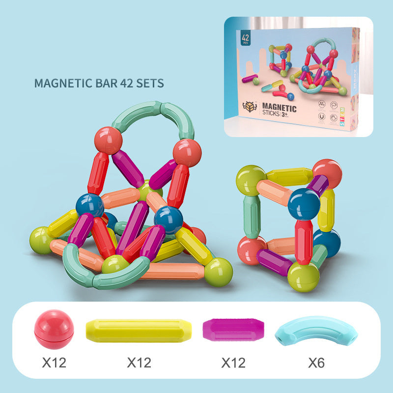 Magnetic Building Blocks Fun