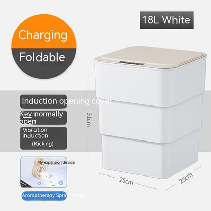 SmartSense Touch-Free Trash Can – Hygienic, Odor-Free, & Hassle-Free Waste Disposal