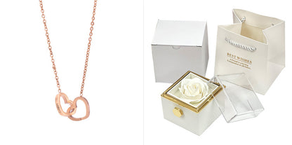 Rotating Rose Gift Box