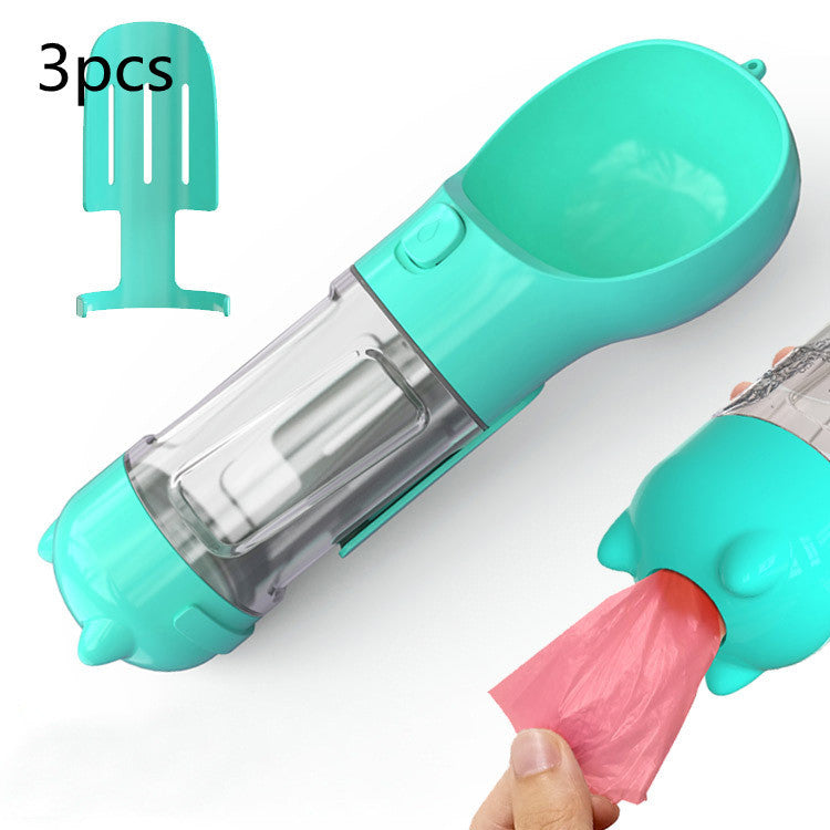 Portable 3-in-1 Pet water Bottle