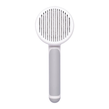 PetGlow Self-Cleaning Cat & Dog Grooming Brush
