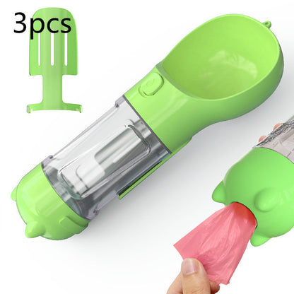 Portable 3-in-1 Pet water Bottle