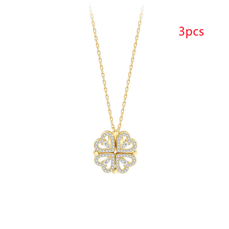 HeartClover 4-in-1 Detachable Necklace