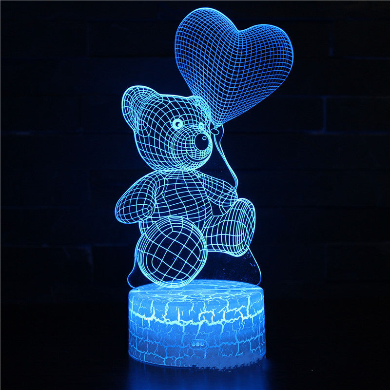 GlowVista 3D LED Night Light