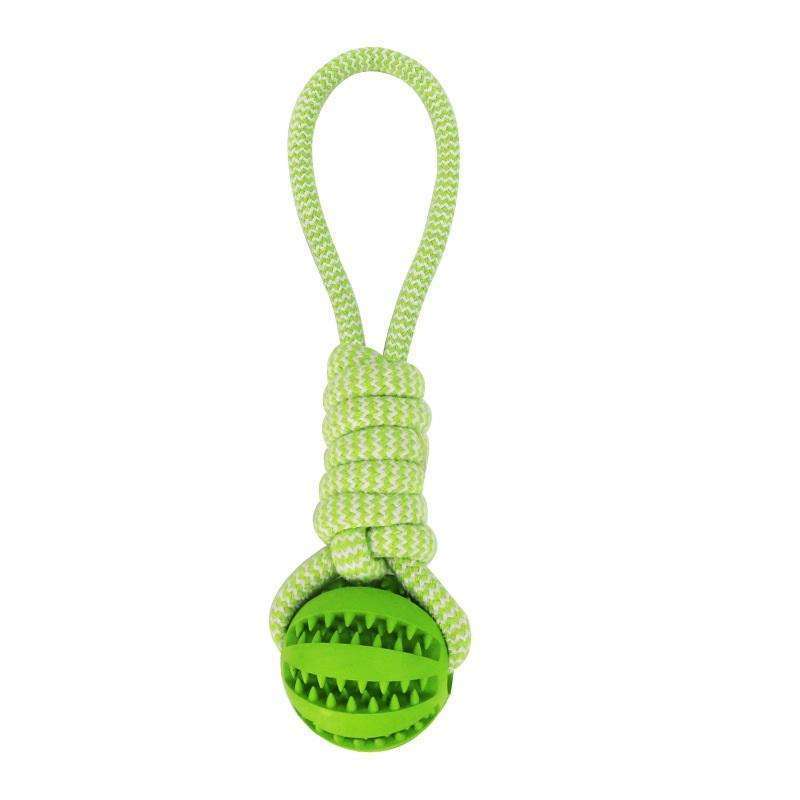 TugNChew Interactive Rope Ball – The Ultimate 2-in-1 Dog Toy