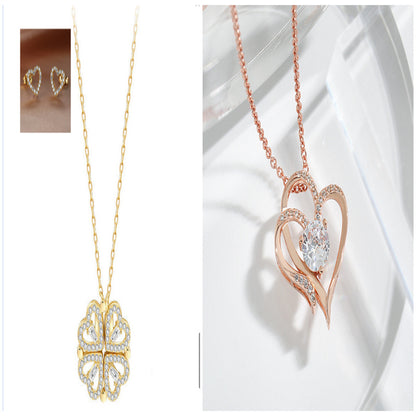 HeartClover 4-in-1 Detachable Necklace