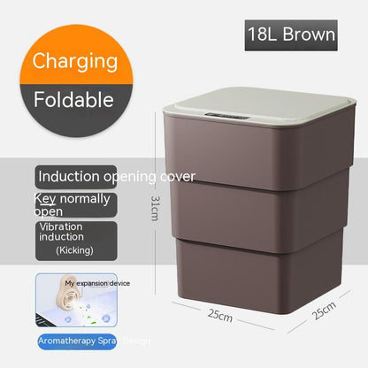 SmartSense Touch-Free Trash Can – Hygienic, Odor-Free, & Hassle-Free Waste Disposal