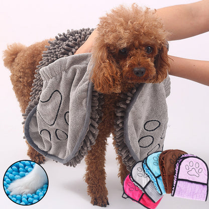 Dogs & Cats Microfiber Bath Towels