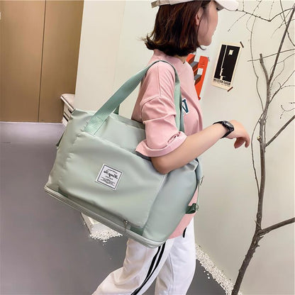 ️ The Ultimate Foldable, Waterproof Gym, Travel & Shopping Bag—Your All-in-One Carryall!