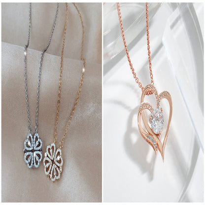 HeartClover 4-in-1 Detachable Necklace