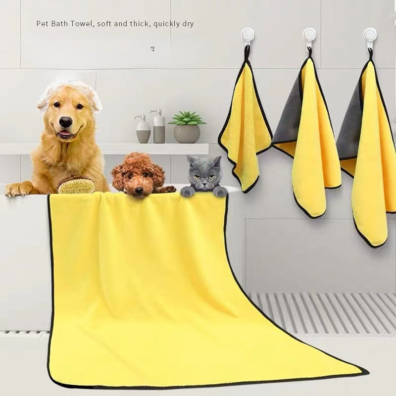 QuickDry Comfort Robe – Ultra-Absorbent Microfiber Pet Towel
