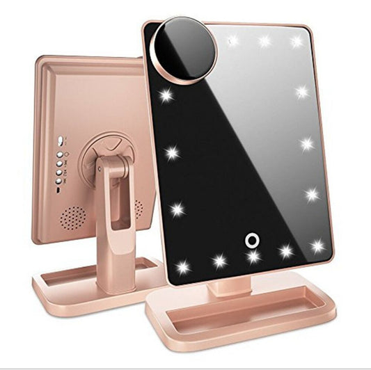 LumiTune 3-in-1 LED Makeup Mirror