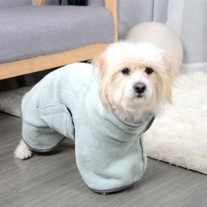 DryPaws Microfiber Pet Bathrobe – 4-in-1 Comfort Solution