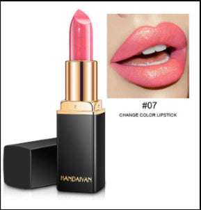 LustrousGlow Metallic Lipstick