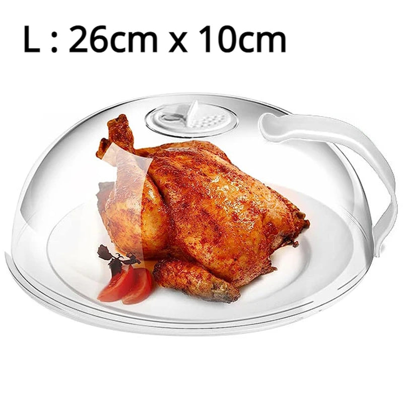 🔥 CleanWave™ Microwave Splatter Cover – Keep Your Microwave Spotless!