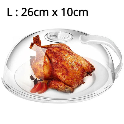 🔥 CleanWave™ Microwave Splatter Cover – Keep Your Microwave Spotless!