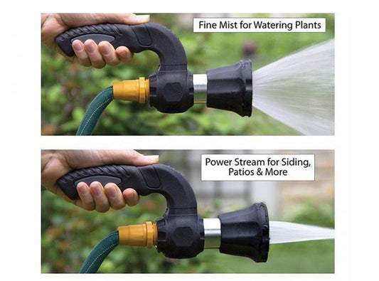 BlastMaster Pro 5-in-1 Hose Nozzle—The Ultimate Yard & Car Care Tool
