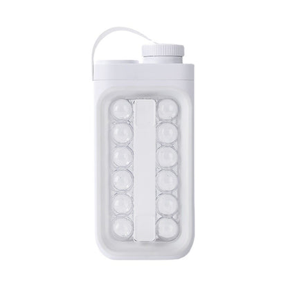 Chill & Sip: 2-in-1 Ice Ball Maker & Water Kettle