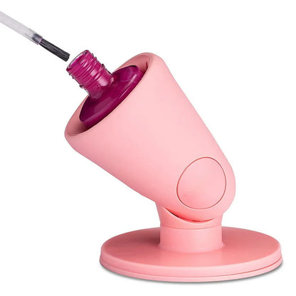 💅 SteadyGlow™ Silicone Nail Polish Holder – Anti-Spill Manicure Stand for Effortless Nail Art