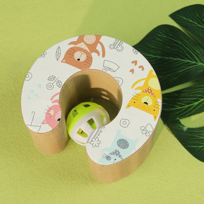 🧠 Shape, Scratch & Play – The Ultimate Cat Enrichment Toy 