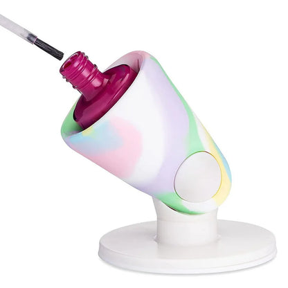 💅 SteadyGlow™ Silicone Nail Polish Holder – Anti-Spill Manicure Stand for Effortless Nail Art