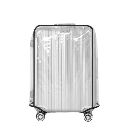 18-30Inch Clear Suitcase Cover Protector PVC Suitcase Cover Protectors Scratch-Resistant Trolley Case Cover for Wheeled Suitcase